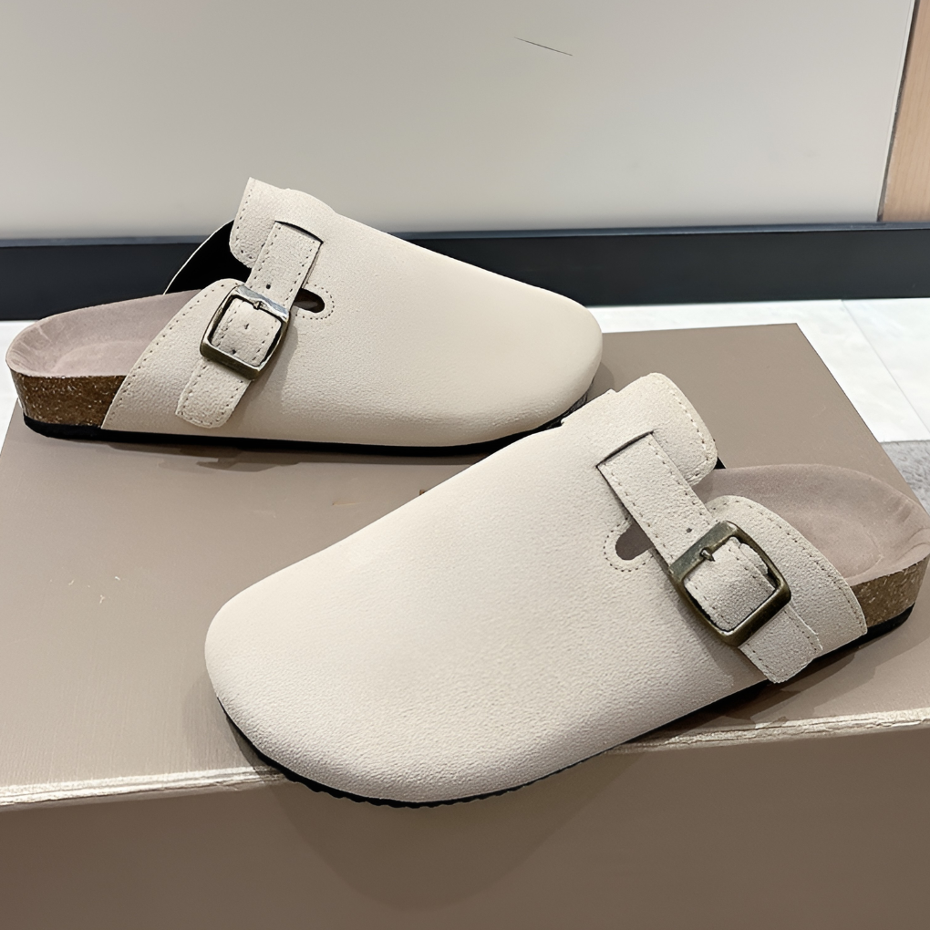 Niki | Unisex Slip-on Clogs with Buckle