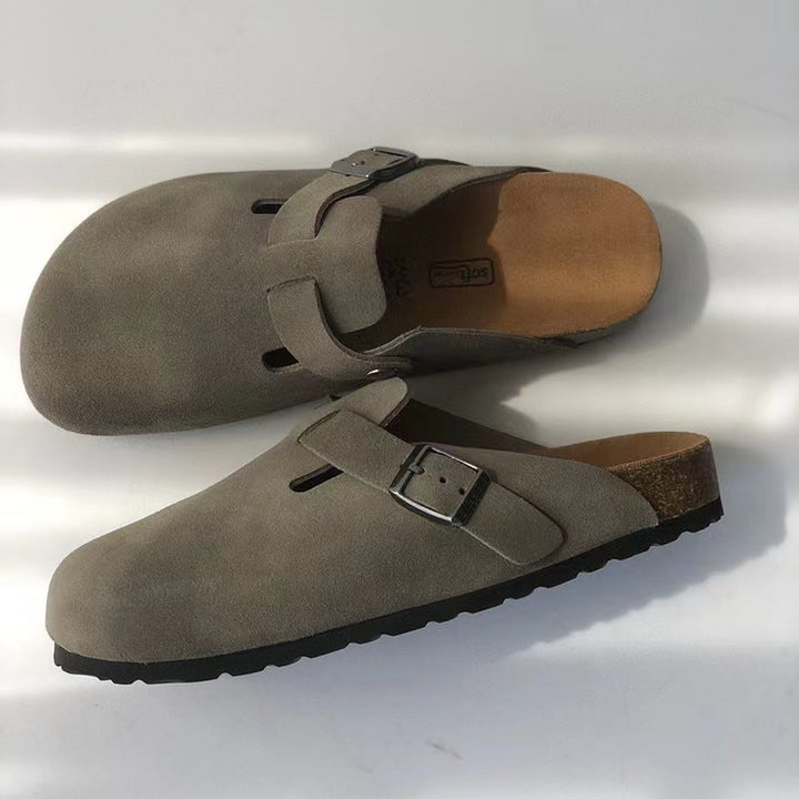 Niki | Unisex Slip-on Clogs with Buckle