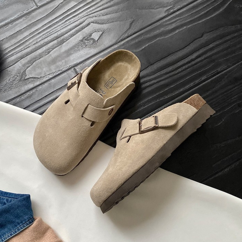Niki | Unisex Slip-on Clogs with Buckle