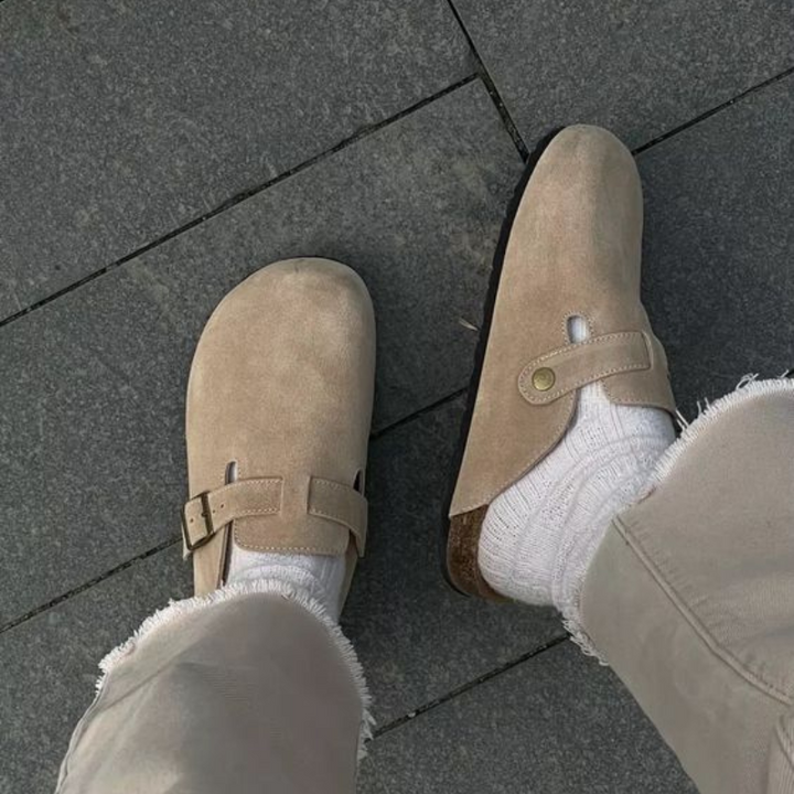 Niki | Unisex Slip-on Clogs with Buckle