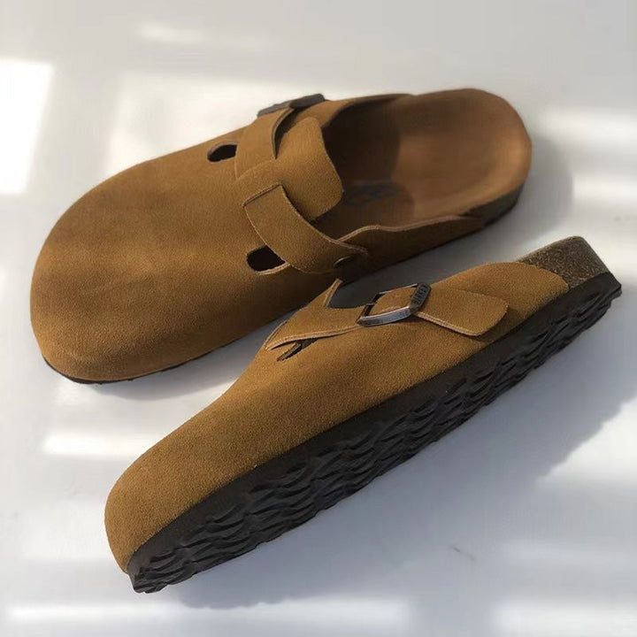 Niki | Unisex Slip-on Clogs with Buckle