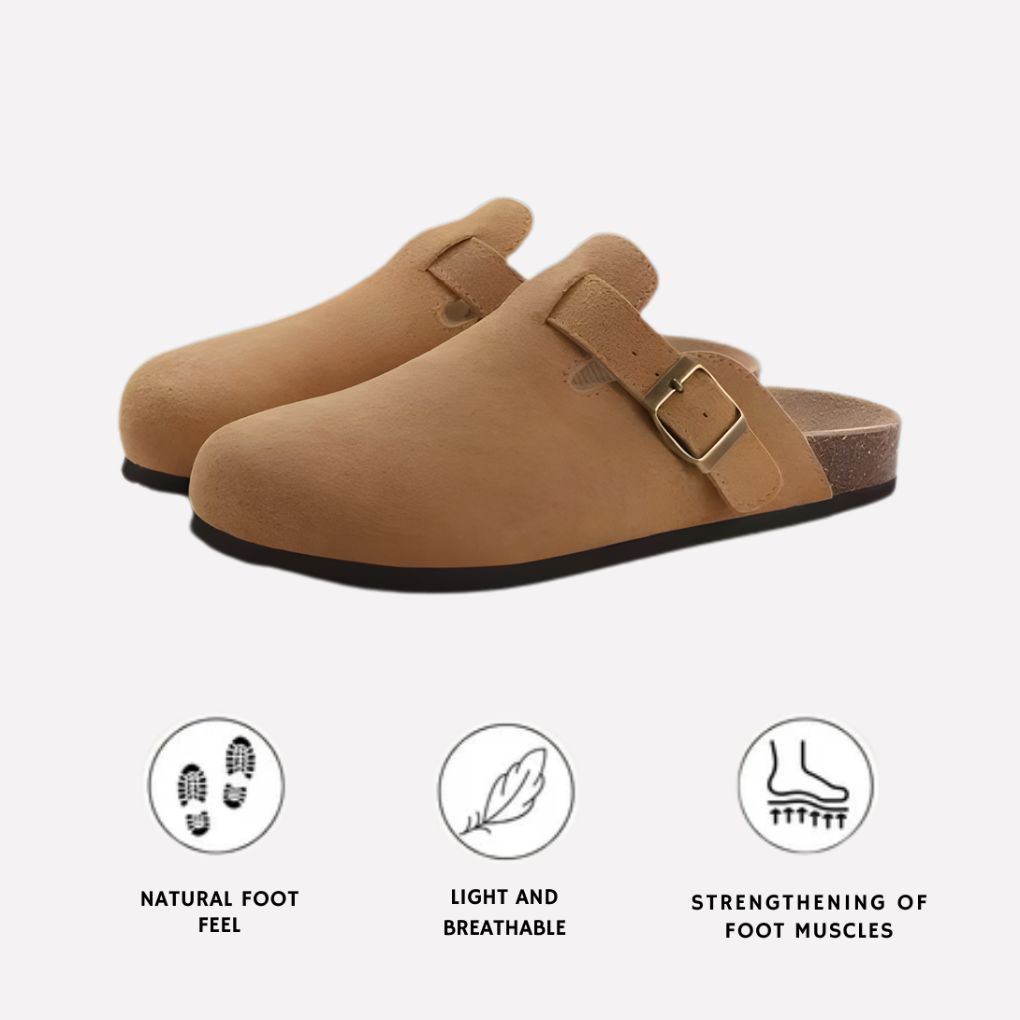 Niki | Unisex Slip-On Clogs with Buckle Detail