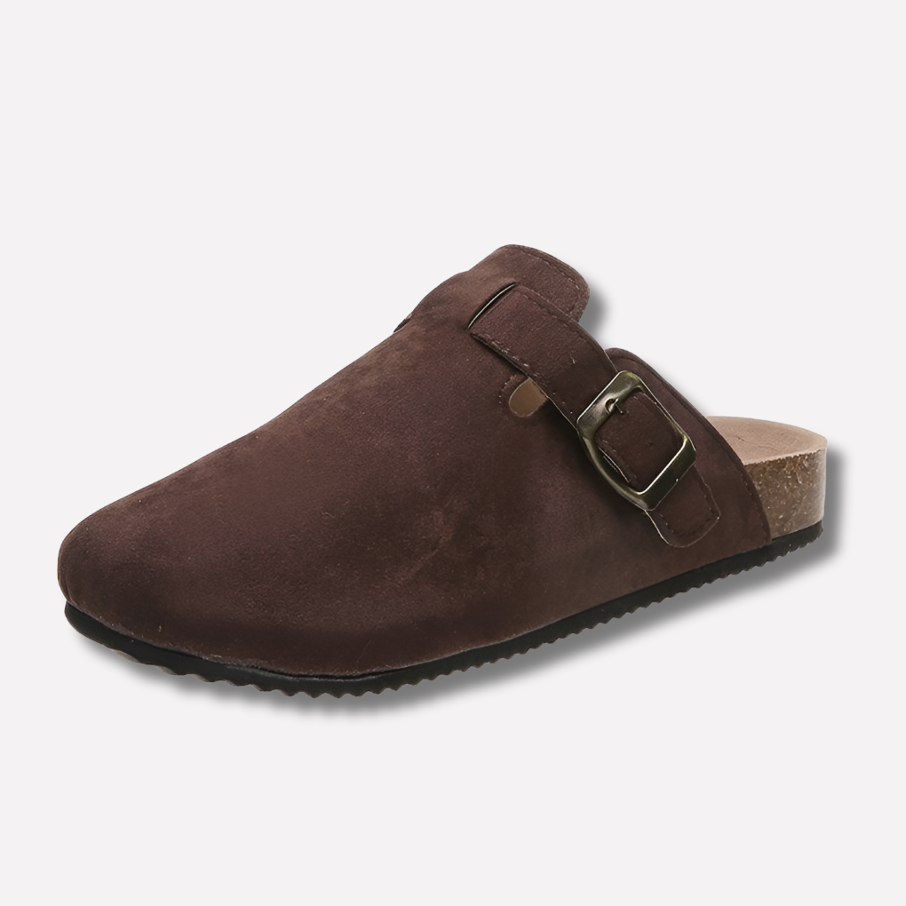 Niki | Unisex Slip-On Clogs with Buckle Detail