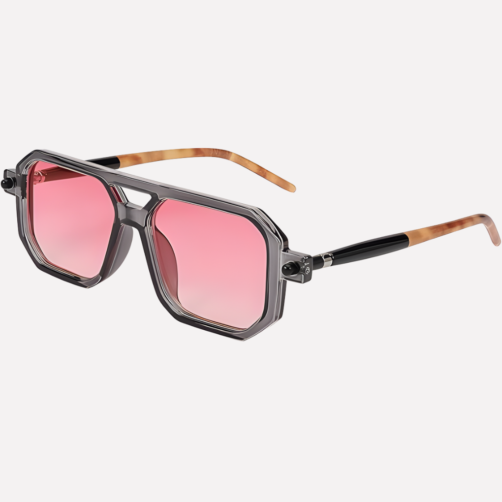 Niki | Unisex Square Aviator Sunglasses