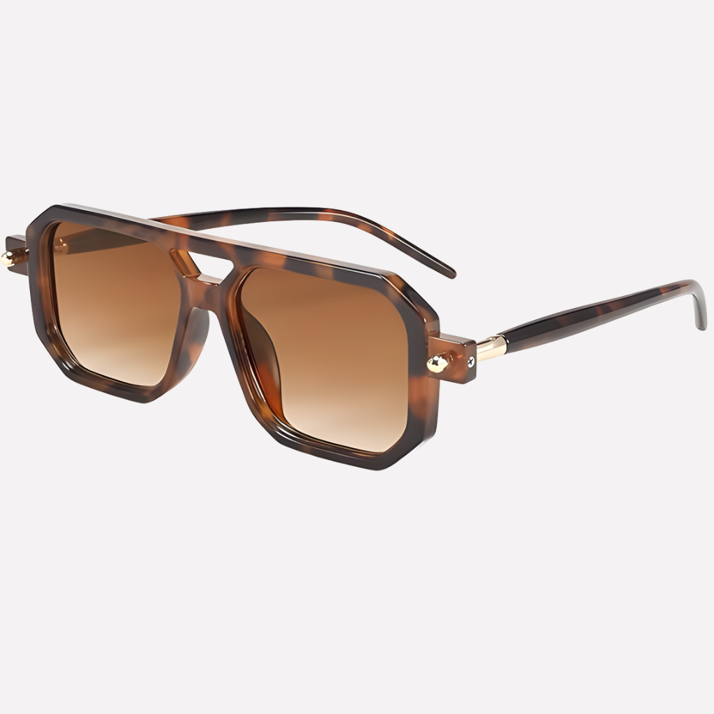 Niki | Unisex Square Aviator Sunglasses