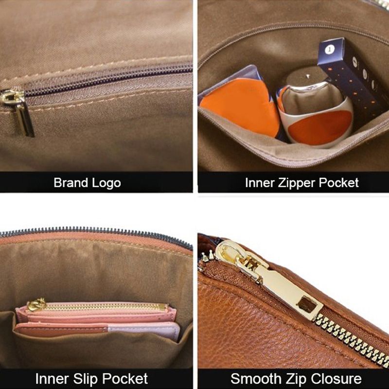 Niki | Versatile leather crossbody bag for women