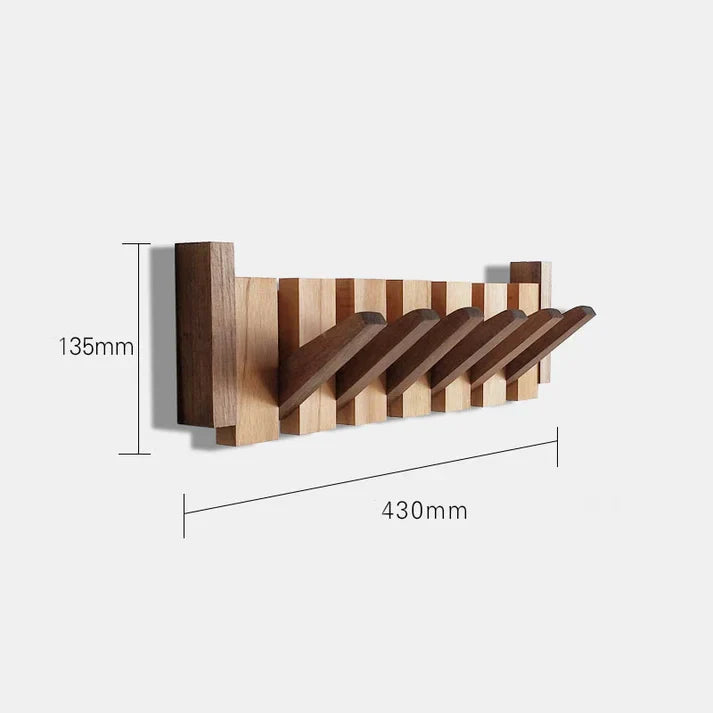 Niki | Wall Coat Rack with Piano Key Design