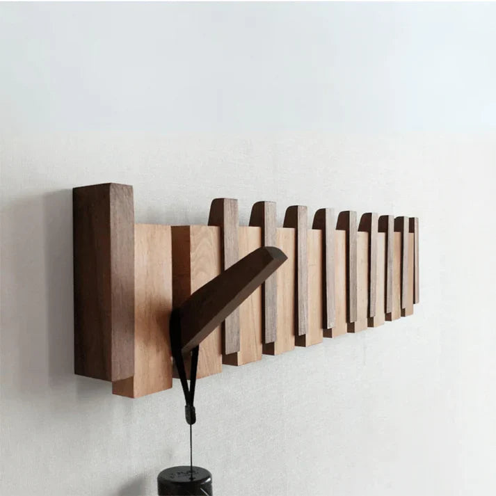Niki | Wall Coat Rack with Piano Key Design