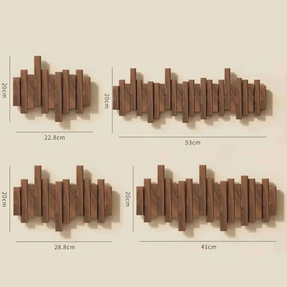 Niki | Wall Hook Made of Piano Wood
