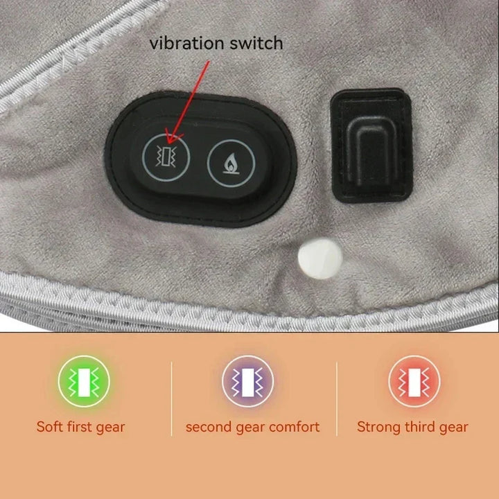 Niki | Warm Neck and Shoulder Massager USB Heating Pad with Vibration