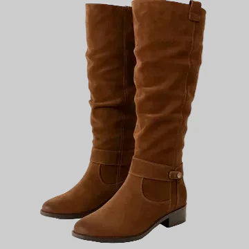 Niki | Warm Suede Boots - Cozy Winter Shoes
