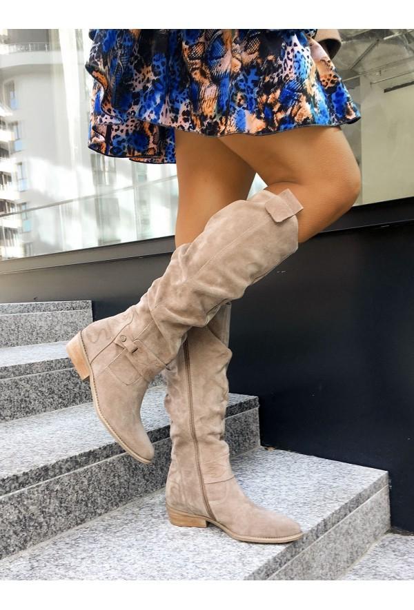 Niki | Warm Suede Boots - Cozy Winter Shoes