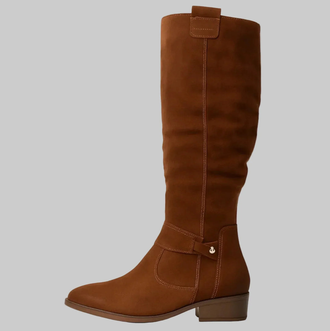 Niki | Warm Suede Boots - Cozy Winter Shoes