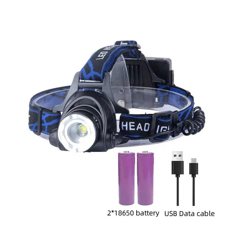 Niki | Waterproof LED Headlamp with Zoom Function