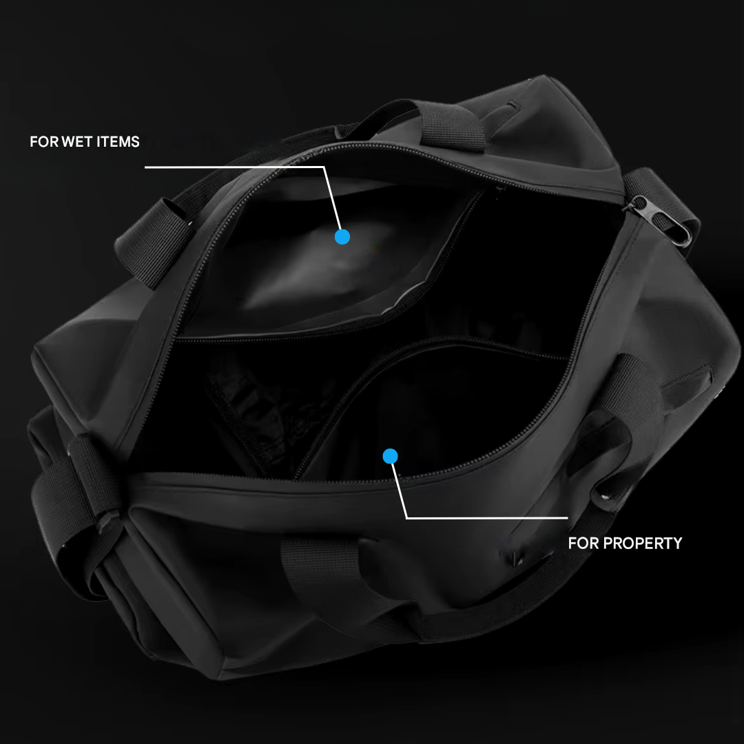 Niki | Waterproof Sports Bag with Shoe Compartment - FlexBag Pro