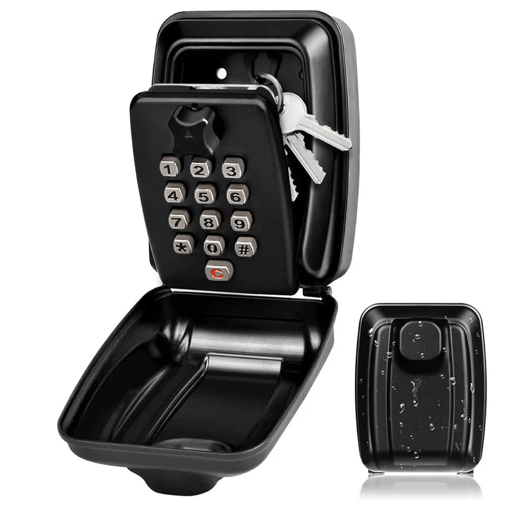 Niki | Waterproof Wall-Mounted Key Box – Outdoor Lockable Key Storage with Combination Code