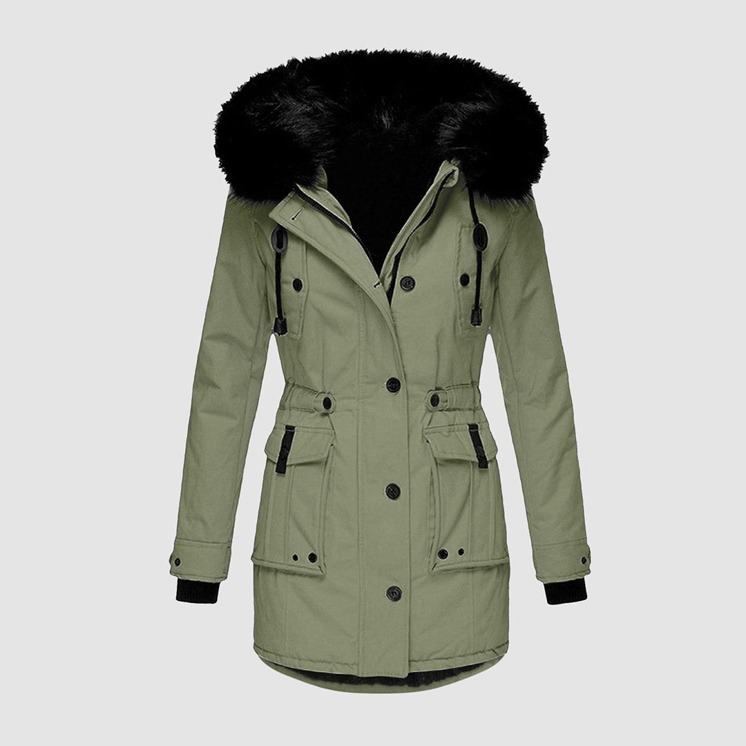 Niki - Waterproof Winter Jacket with Hood for Women