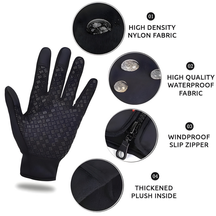 Niki | Waterproof Winter Thermal Gloves Windproof
