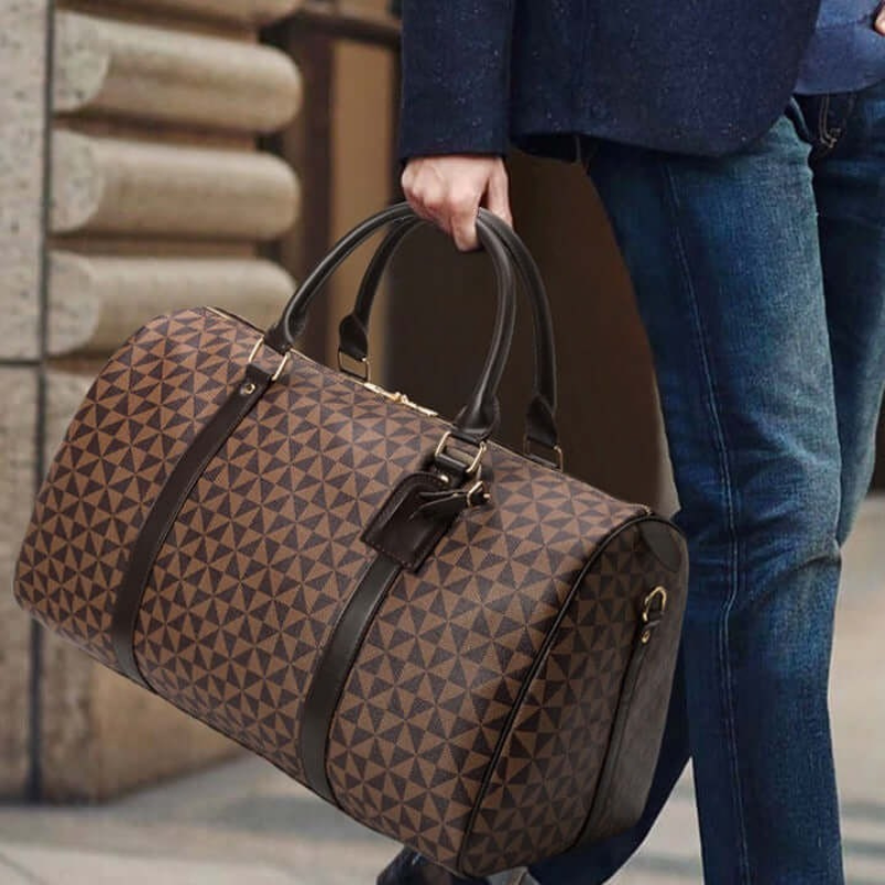 Niki | Westman – Premium leather unisex travel bag Stylish duffel bag