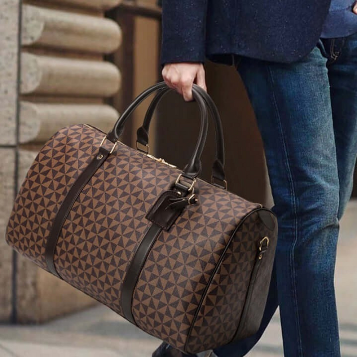 Niki | Westman – Premium leather unisex travel bag Stylish duffel bag