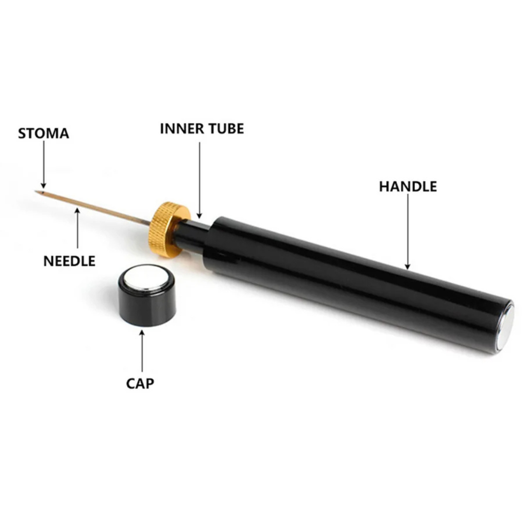 Niki | WineLuxe Air Pressure Wine Opener – Stainless Steel &amp; Ergonomic Design