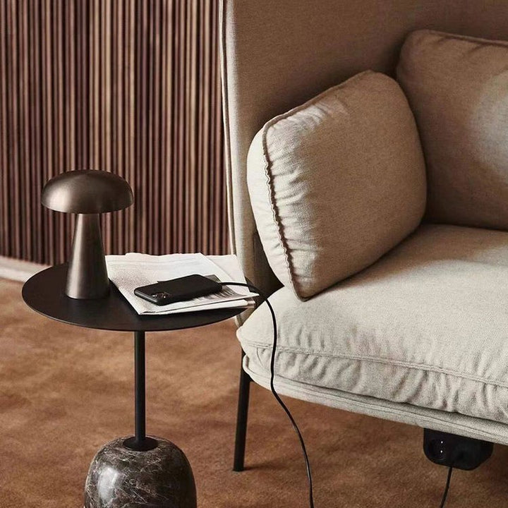 Niki | Wireless Table Lamp | Rechargeable Mushroom Design