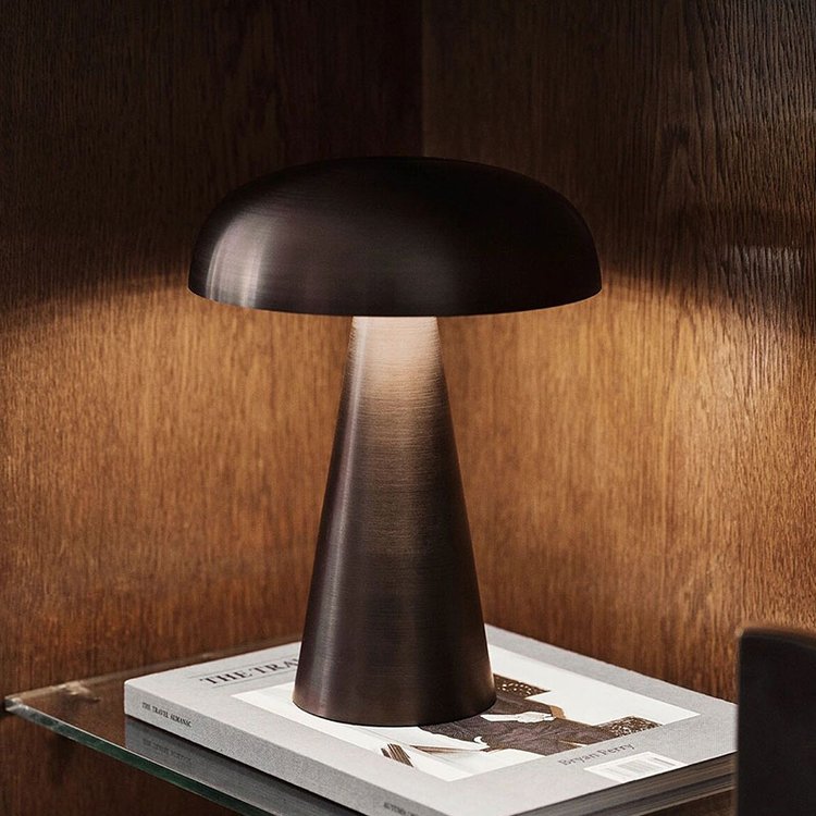 Niki | Wireless Table Lamp | Rechargeable Mushroom Design