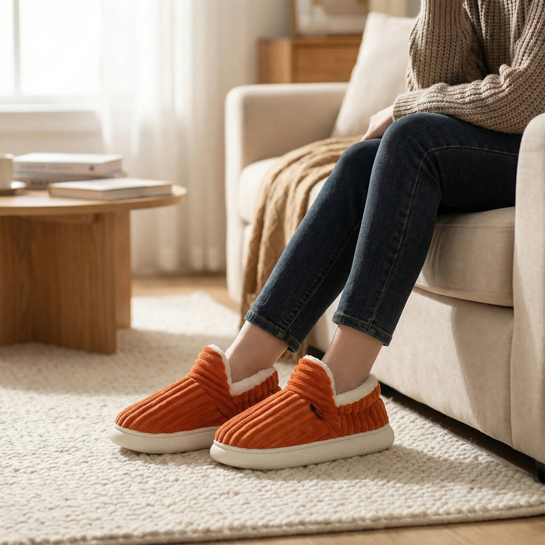 Niki | Women's Cozy Ribbed Slippers