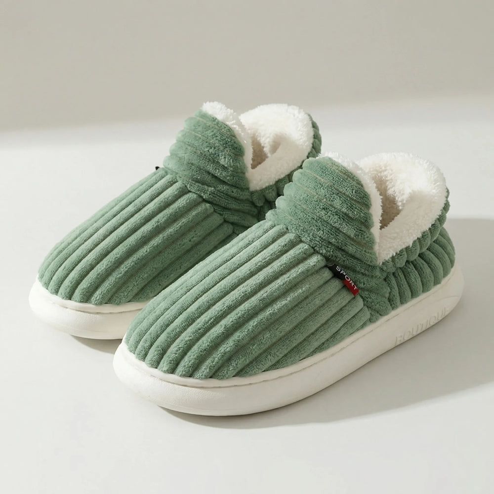 Niki | Women's Cozy Ribbed Slippers