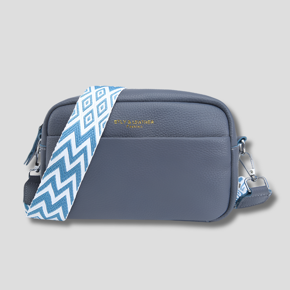 Niki | Women's Crossbody Camera Bag with Geometric Strap
