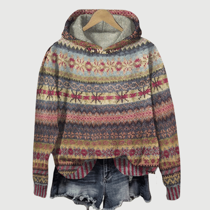 Niki | Women's Fair Isle Hoodie