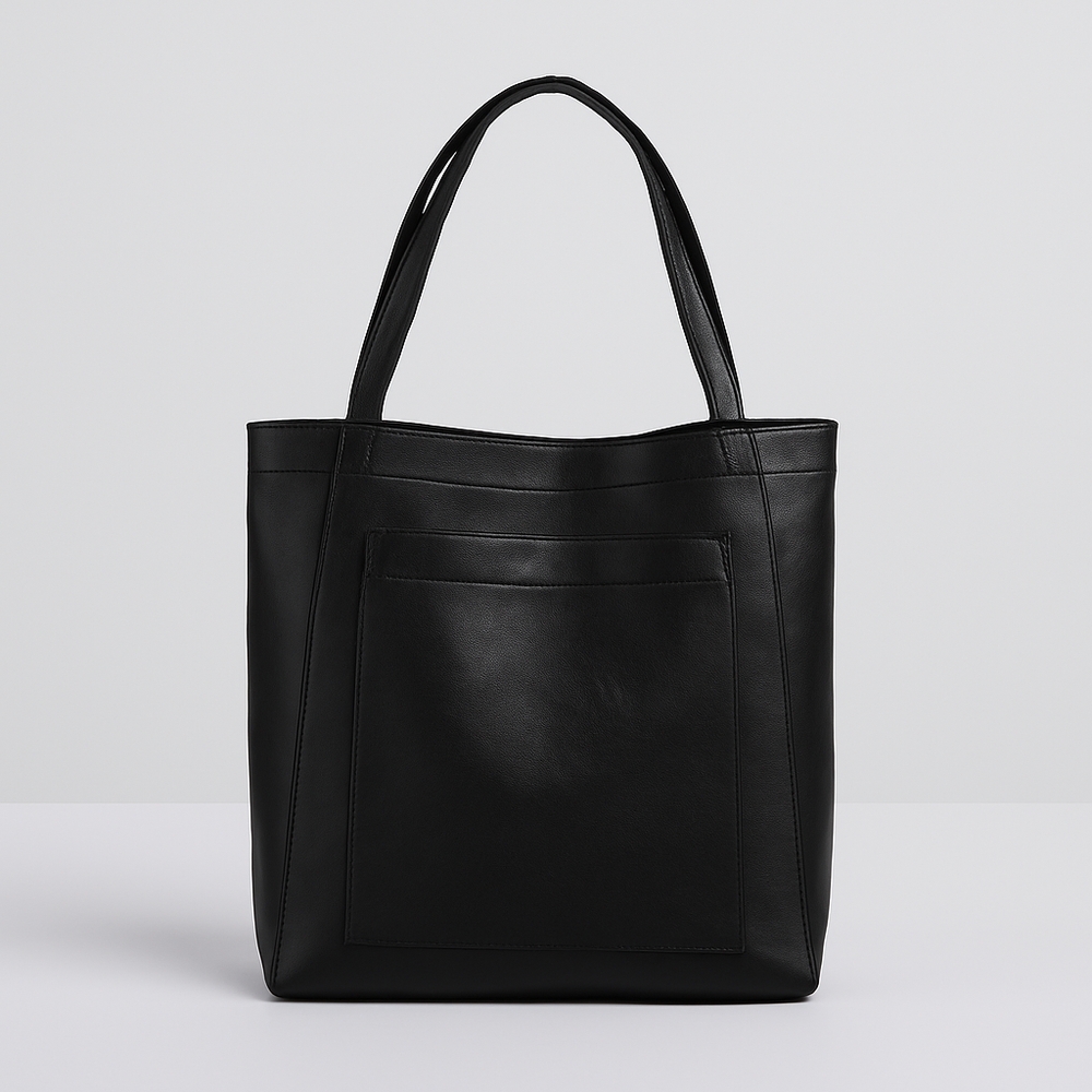 Niki | Women's Large Tote Shoulder Bag with Exterior Pocket