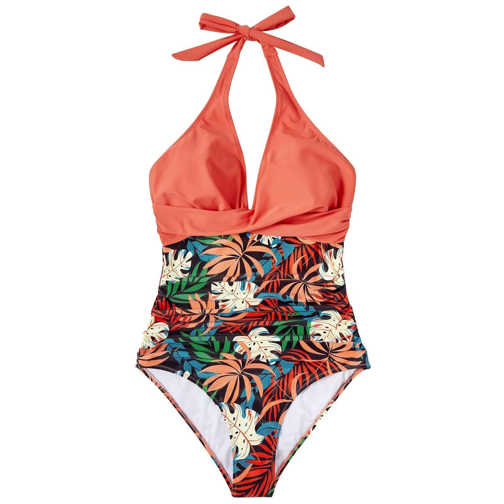 Niki | Women's One-Piece Swimsuit Tropical Print