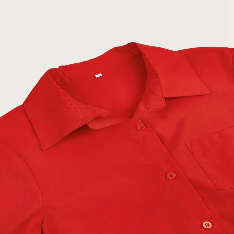 Niki | Women's Shirt Dress with Collar
