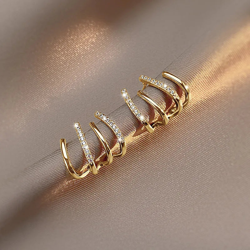 Niki | Women’s Twist Earrings | Lightweight Statement Jewelry | Hypoallergenic Finish