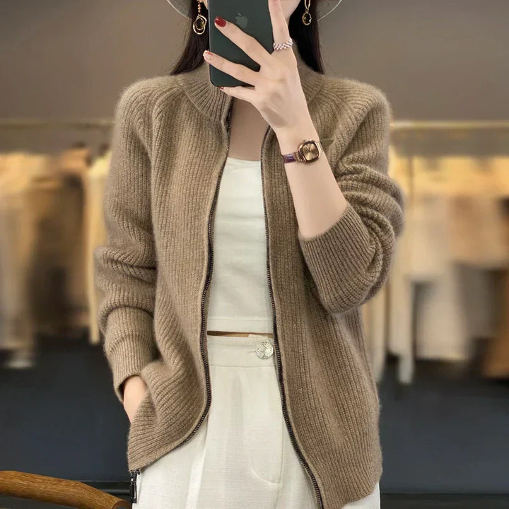 Niki | Women's Zip-Up Cardigan