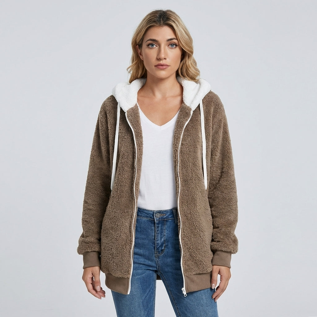 Niki | Women's Zip-Up Fleece Hoodie Jacket