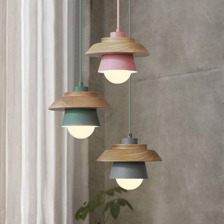 Niki | Wood Pendant Light | Nordic Natural Design