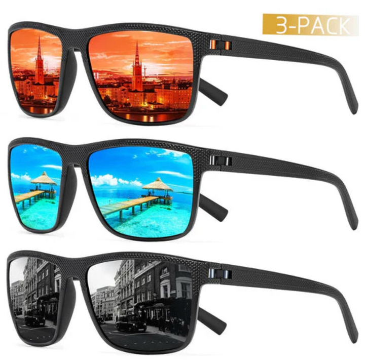 Niki | ZichtZeker 3-piece set polarized sunglasses – UV400 protection &amp; comfort
