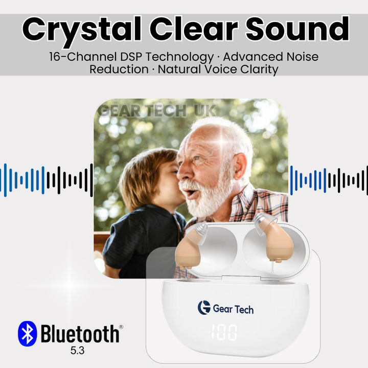 No Prescription Bluetooth App Control Hearing Aids UK