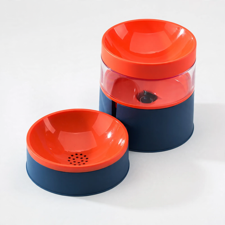 Non-Slip Double Cat Bowl for Food and Water