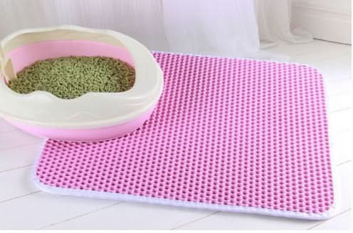 Non-Slip Litter Tray Mat | Durable Catch Surface