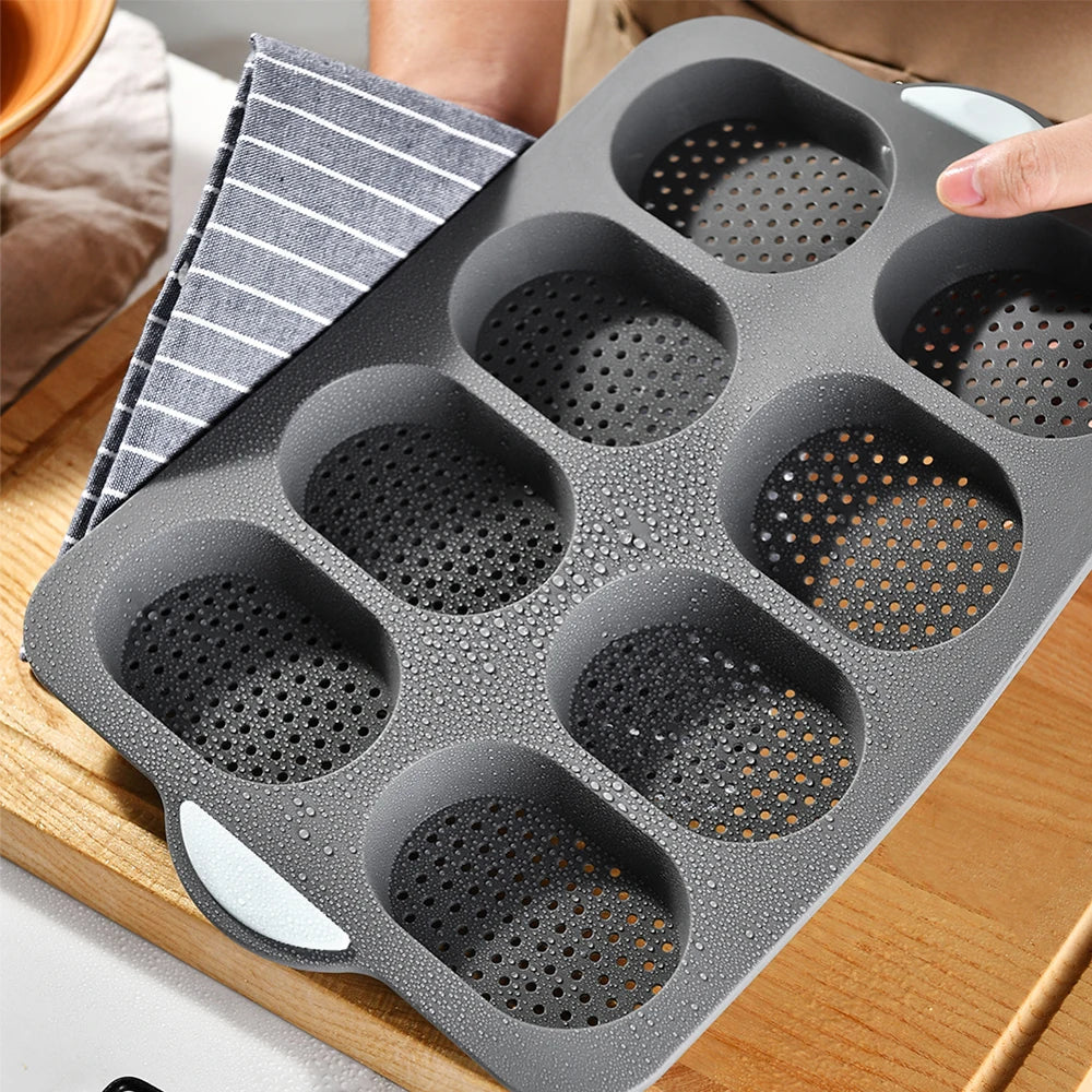 Non-Stick Silicone Baguette Baking Pan