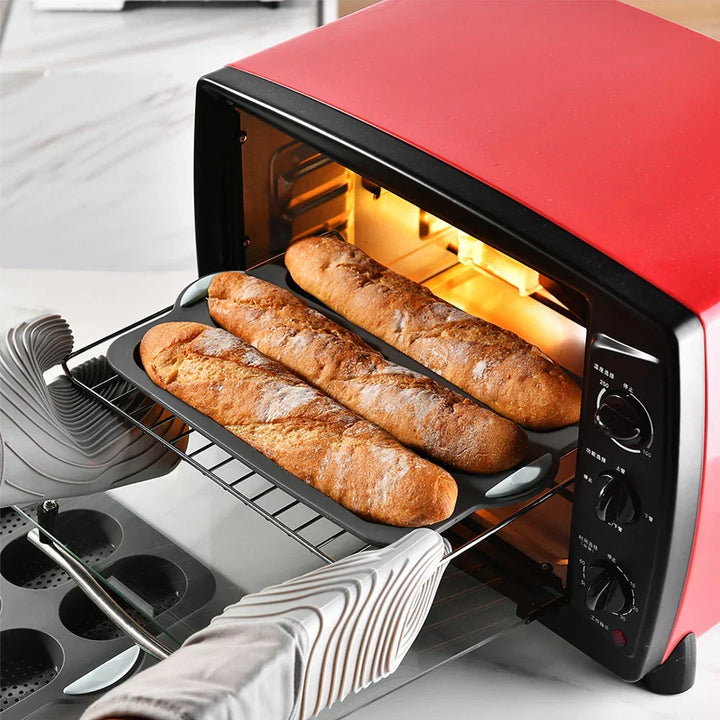 Non-Stick Silicone Baguette Baking Pan