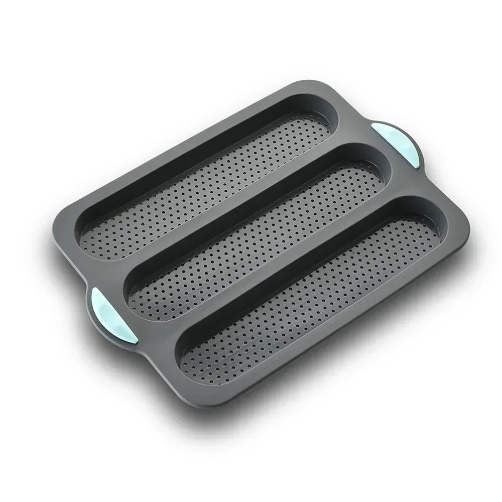 Non-Stick Silicone Baguette Baking Pan