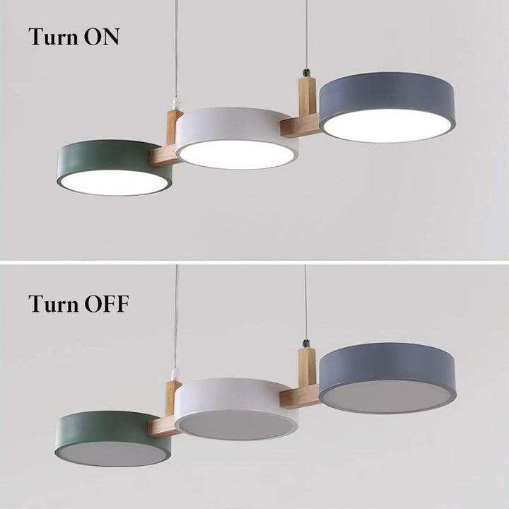 Nordic Multi-Light Flush Ceiling Light For Kitchen &amp; Dining