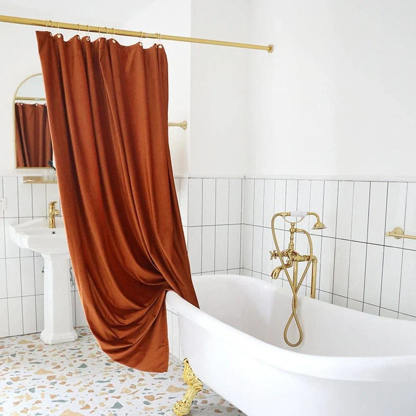 Nordic Style Luxury Design Shower Curtain