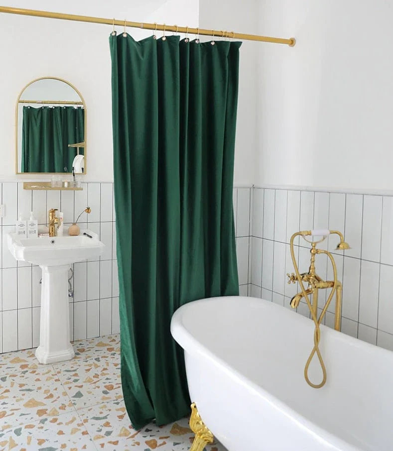 Nordic Style Luxury Design Shower Curtain