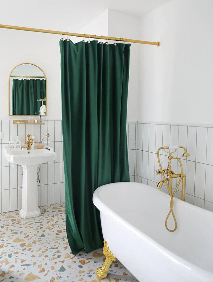 Nordic Style Luxury Design Shower Curtain