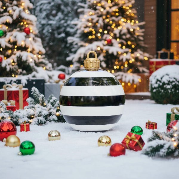 NORTHORB – Large, Weatherproof Christmas Baubles for Indoor &amp; Outdoor Use